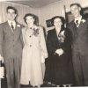Burton &amp; Alta Bogart Wedding day Donna Pettingil &amp; George Mason 12-21-1951